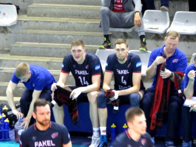 Chaumont Volley-Ball 52 vs Fakel Novy Urengoy, Challenge Cup, 12 avril 2017 - 45