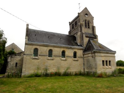 Chavigny (Aisne) église Saint-Marcel (01)