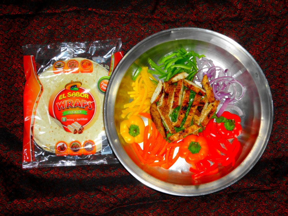 Chicken Fajita Ingredints