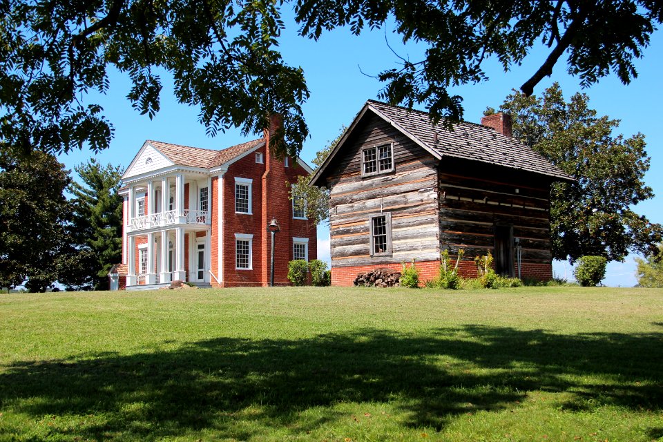 Chief Vann House and detached kitchen, Sept 2017 1