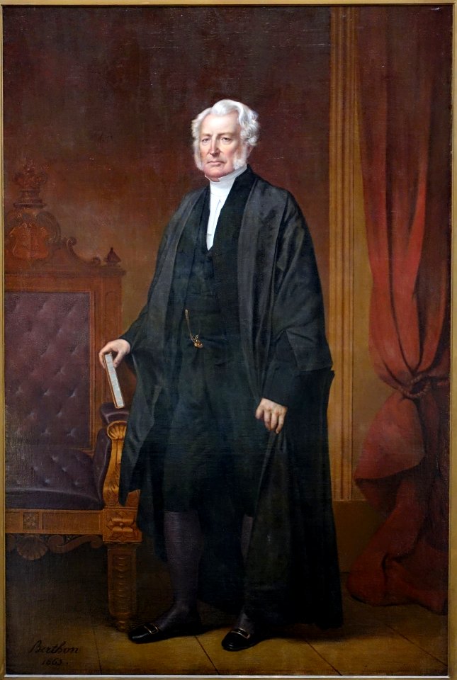 Chief Justice The Hon. Archibald McLean by Berthon, 1863 - Osgoode Hall - Toronto, Canada - DSC00459