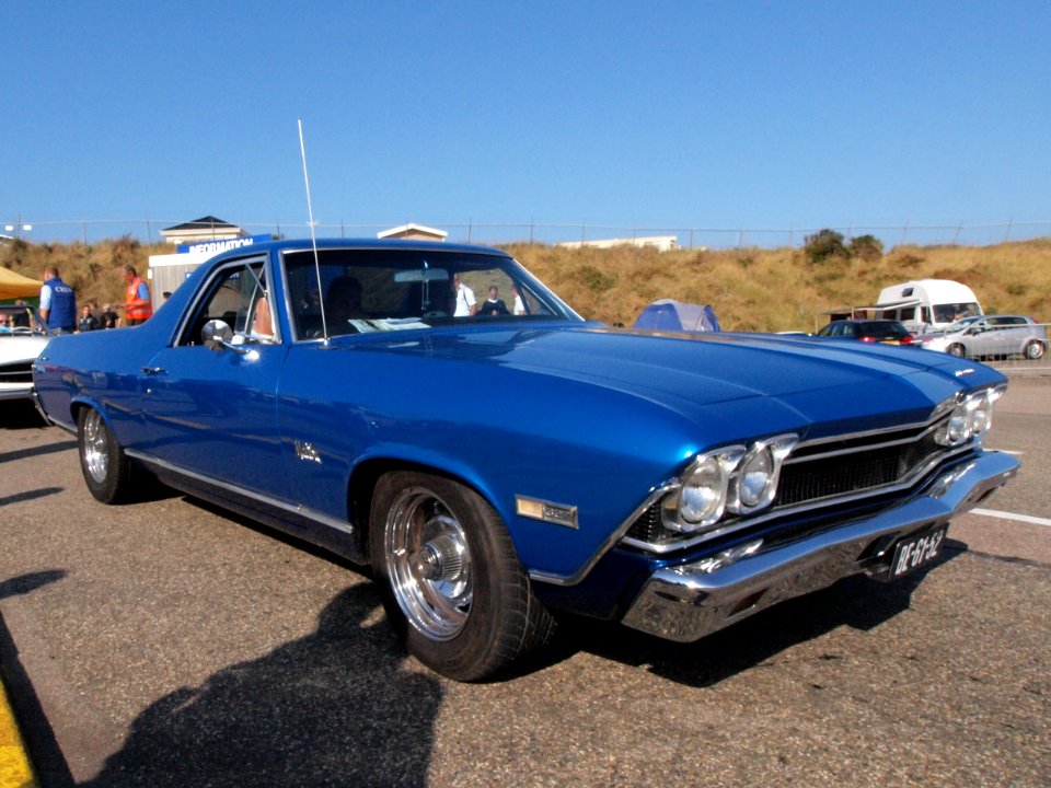 Chevrolet EL CAMINO dutch licence registration BE-61-52 pic2
