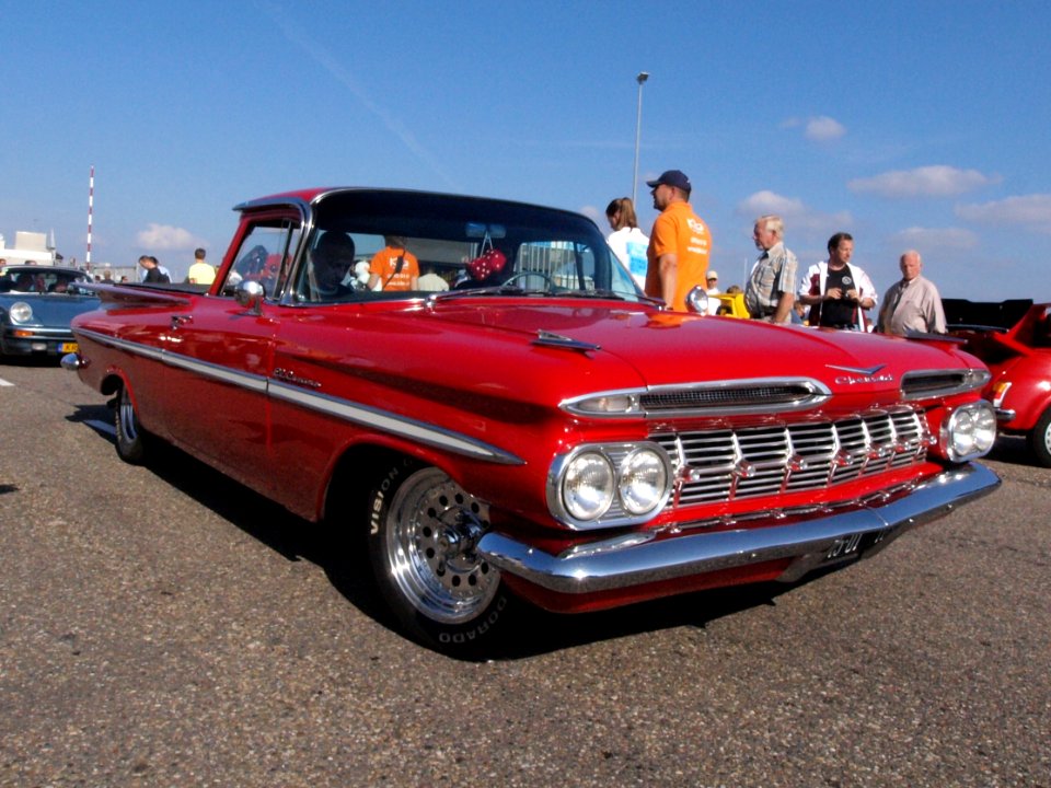 Chevrolet El Camino dutch licence registration BE-15-01 pic1