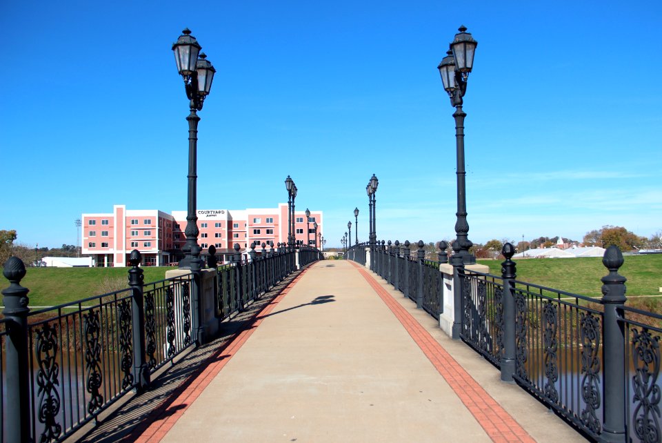 Chief John Ross Pedestrian Bridge, Rome GA Nov 2017