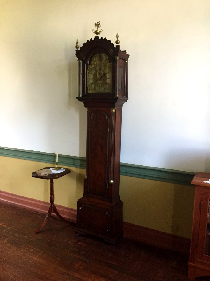 Chief Vann House Grandfather Clock, Sept 2017