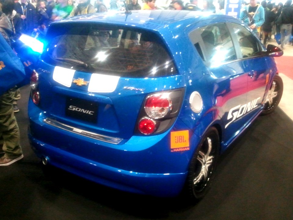 Chevrolet Sonic Urban Style rear - 2012 Tokyo Auto Salon