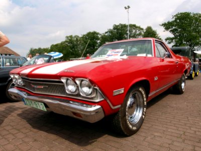 Chevrolet El Camino, Belgian licence registration ZDY-912 p4