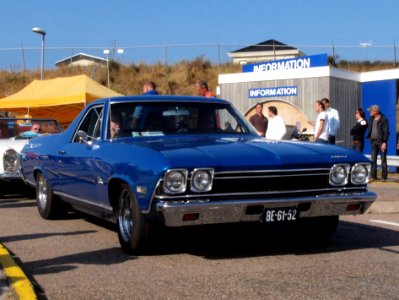 Chevrolet EL CAMINO dutch licence registration BE-61-52 pic3