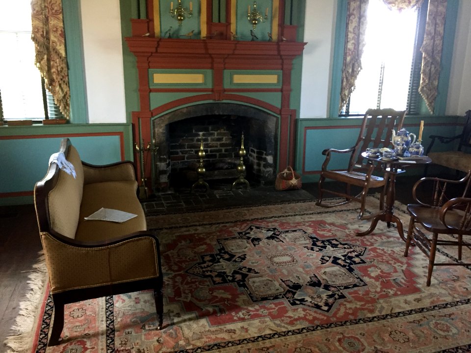 Chief Vann House living room, Sept 2017