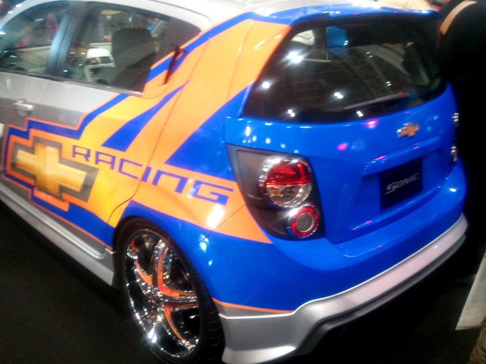 Chevrolet Sonic Racing Sport Style rear - 2012 Tokyo Auto Salon