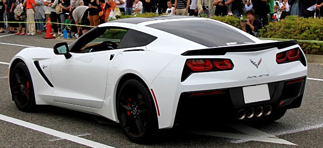 Chevrolet Corvette C7 rear
