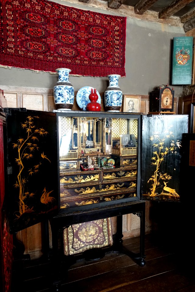Chest with curios - Snowshill Manor - Gloucestershire, England - DSC09530