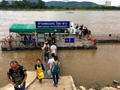 Chiang Saen Checkpoint Laos Crossing 6
