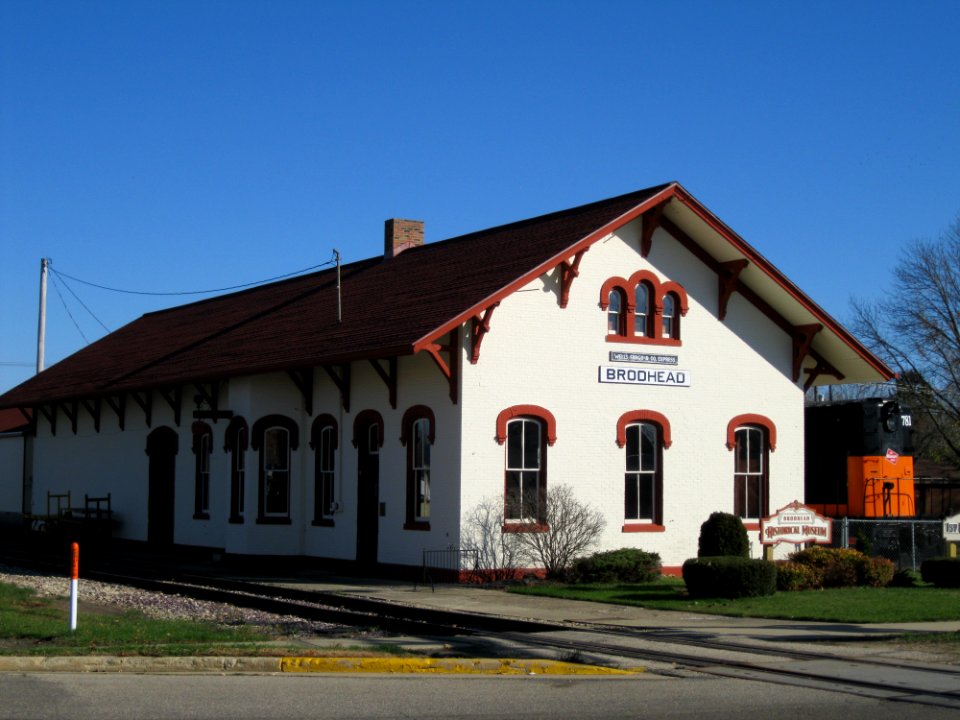 Chicago, Milwaukee & St. Paul Railroad Depot, Brodhead, WI