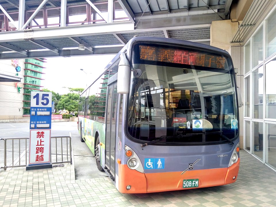 Chiayi-Guanziling Volvo B7RLE bus 508-FM