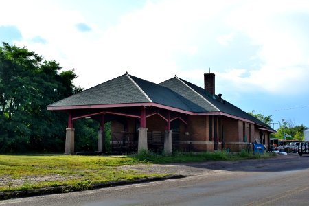 Chicago, St. Paul, Minneapolis and Omaha station, Rice Lake, WI