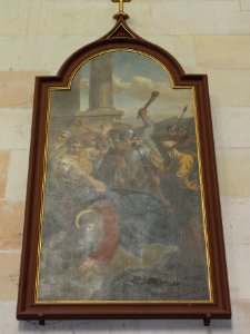 Chemin de croix de la basilique Notre-Dame de Cléry, station 03