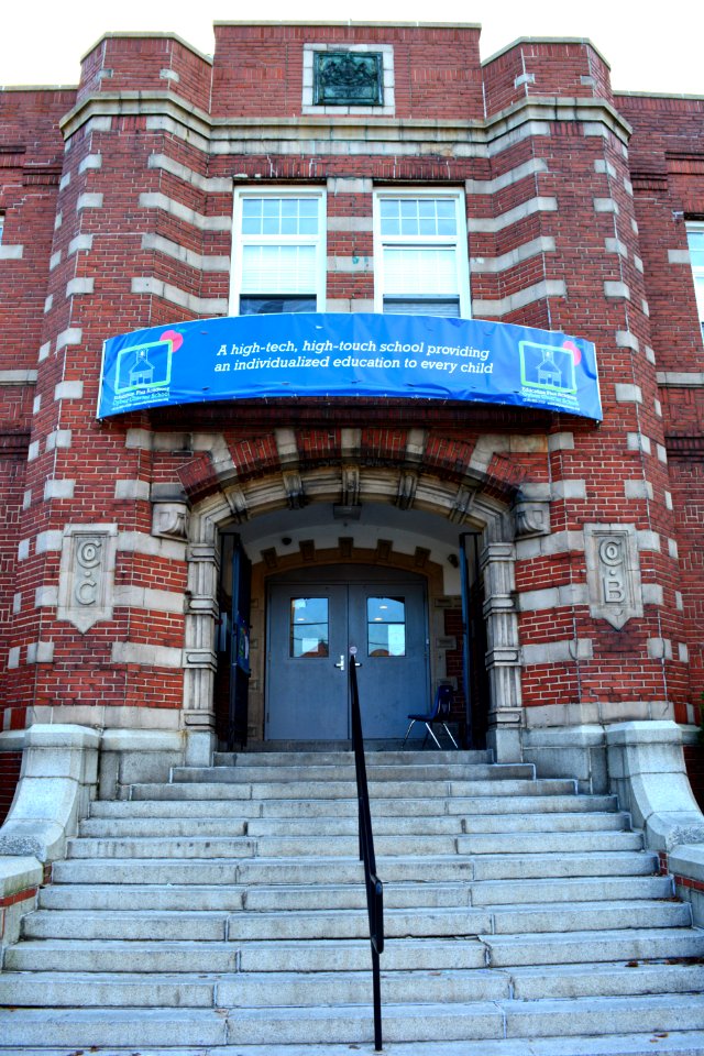 Chester PA Armory entrance