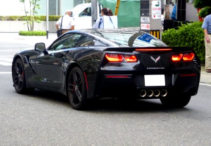 Chevrolet CORVETTE (C7) rear