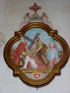 Chemin de croix de Pont-Authou, station 09