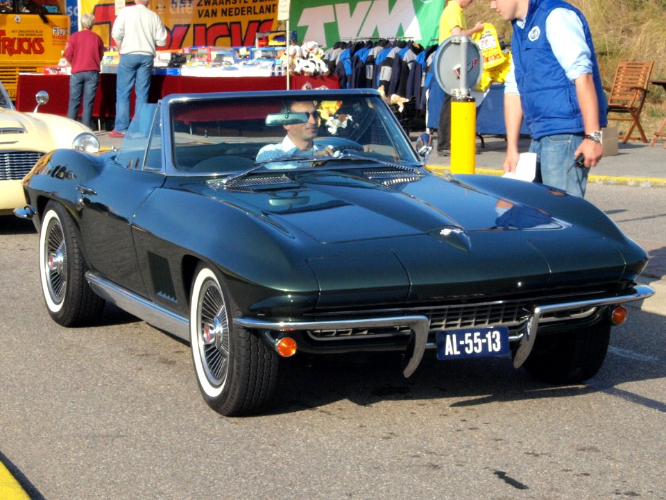 Chevrolet Corvette STING RAY dutch licence registration AL-55-13 pic4