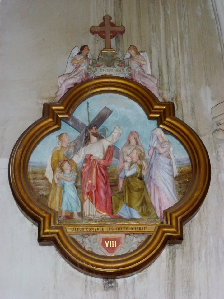 Chemin de croix de Pont-Authou, station 08