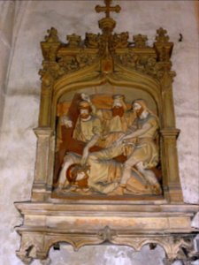 Chemin de croix de l'église de Longeville-en-Barrois, station 09