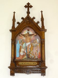 Chemin de croix de l'église Saints-Pierre-et-Paul de Dorengt, station 12