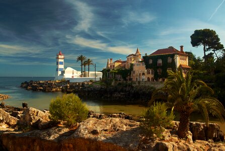 Coast water landscape photo