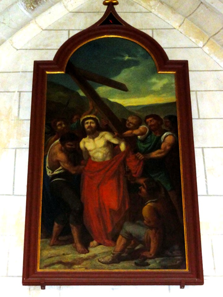 Chemin de croix de la basilique Notre-Dame de Cléry, station 10