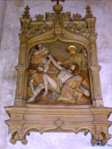 Chemin de croix de l'église de Longeville-en-Barrois, station 11