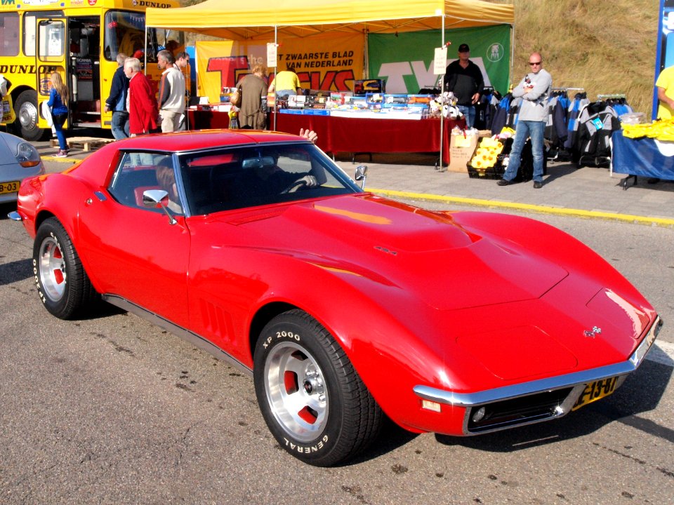 Chevrolet Corvette dutch licence registration DE-13-87 pic1