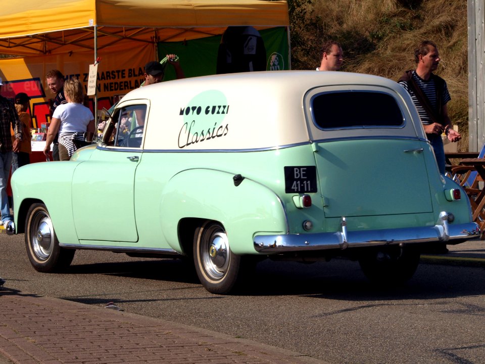 Chevrolet Sedan Delivery dutch licence registration BE-41-11 pic1