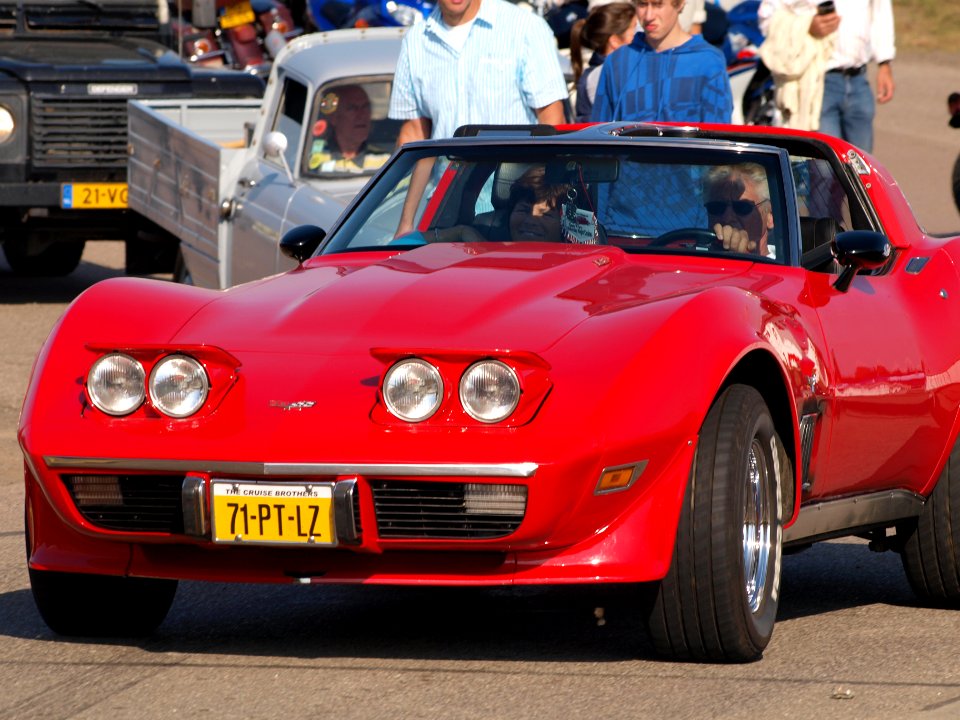 Chevrolet Corvette dutch licence registration 71-PT-LZ pic2