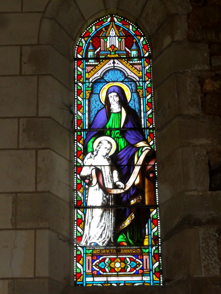 Chey (Deux-Sèvres) église, vitrail 3