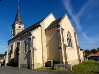 Chey (Deux-Sèvres) église, extérieur