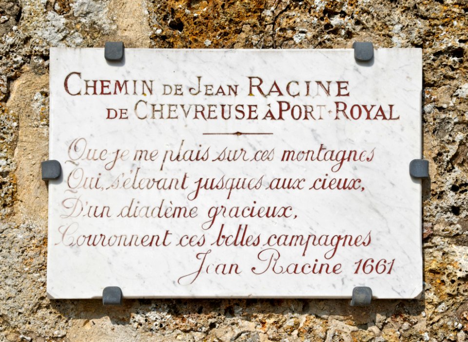 Chemin Jean Racine Chevreuse