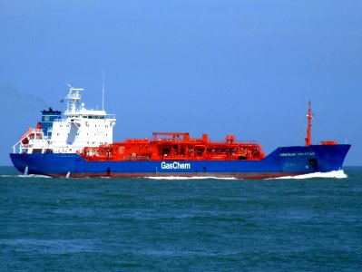 Chemtrans Christian IMO 8902747 approaching Port of Rotterdam, Holland 19-Jul-2007