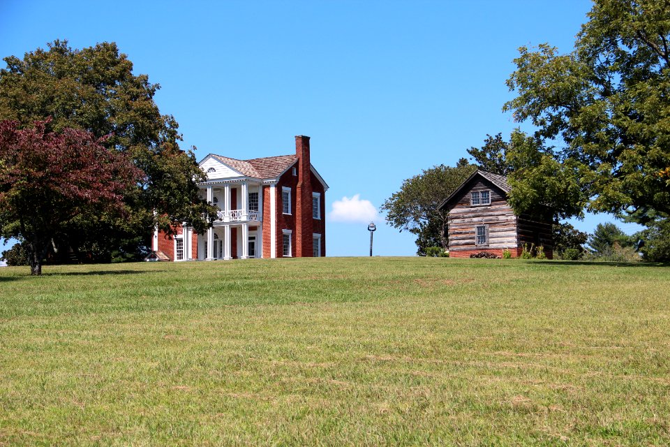 Chief Vann House and detached kitchen, Sept 2017 2