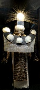 Chief mourner's costume, Tahiti, Society Islands, Bishop Museum, 1971.198.001a-f