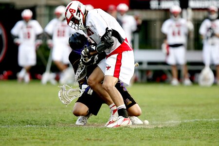 Stick aggressive athlete