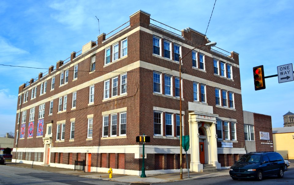 Chester PA YWCA oblique