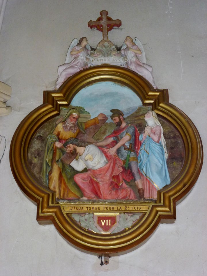 Chemin de croix de Pont-Authou, station 07