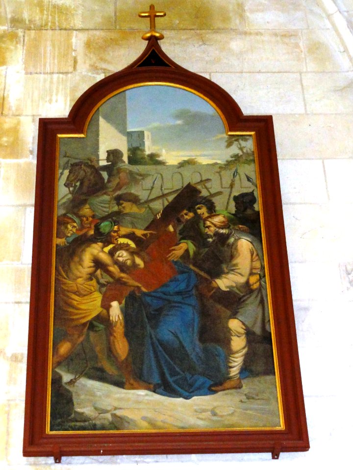 Chemin de croix de la basilique Notre-Dame de Cléry, station 05
