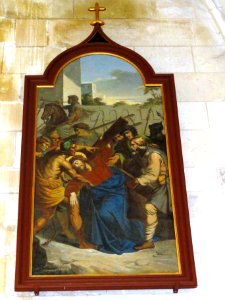 Chemin de croix de la basilique Notre-Dame de Cléry, station 05