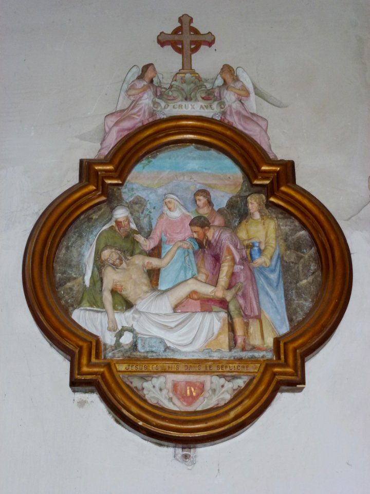 Chemin de croix de Pont-Authou, station 14
