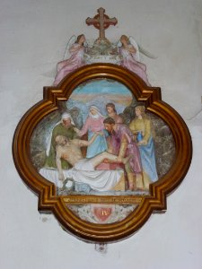 Chemin de croix de Pont-Authou, station 14