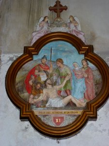 Chemin de croix de Pont-Authou, station 11
