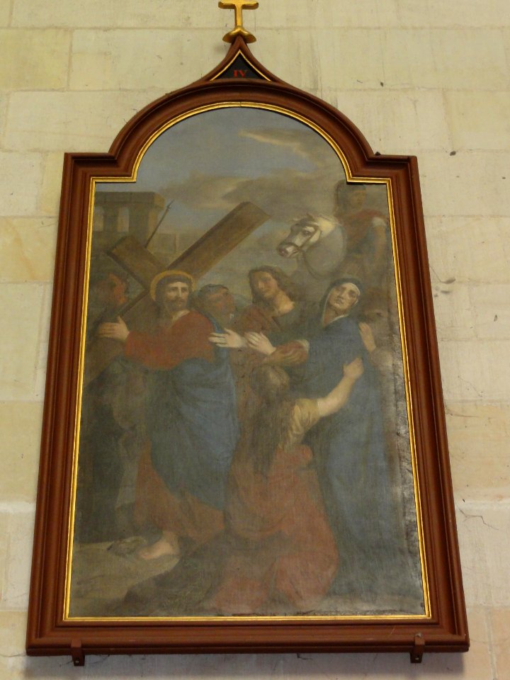 Chemin de croix de la basilique Notre-Dame de Cléry, station 04