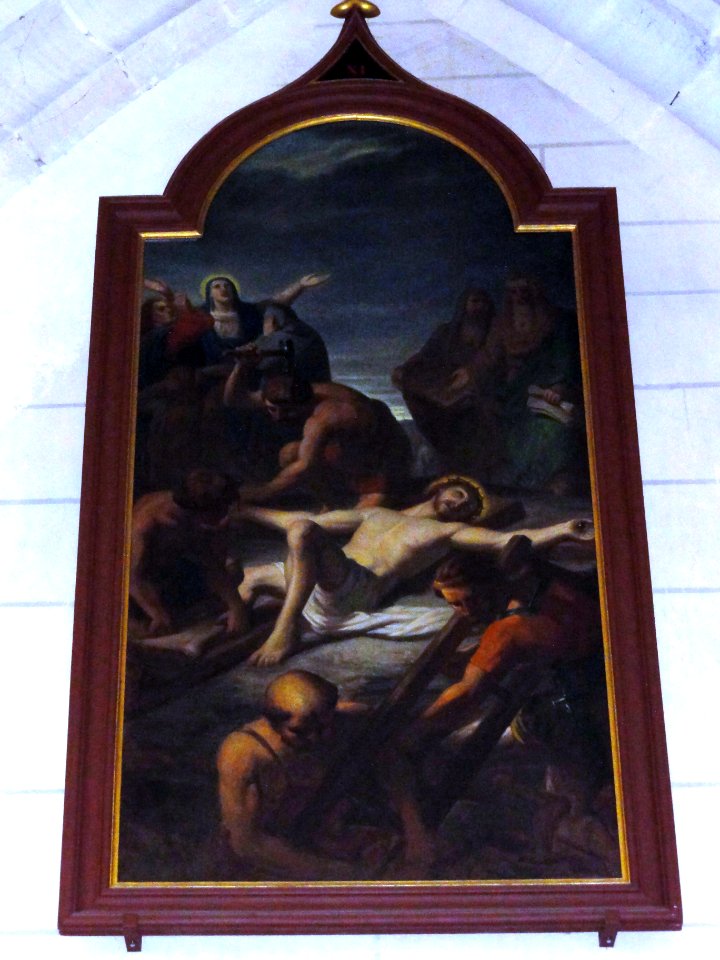 Chemin de croix de la basilique Notre-Dame de Cléry, station 11